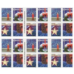 2016 Holiday Windows Forever First Class Postage Stamps