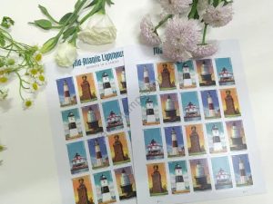 2021 Mid-Atlantic Lighthouses Forever First Class Postage Stamps