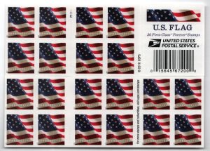 2017 U.S. Flag Forever First Class Postage Stamps