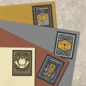 2021 Western Wear: Cowboy Hat Forever First Class Postage Stamps