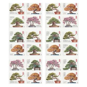 2021 Bonsai Trees Forever First Class Postage Stamps