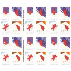 2017 Snowy Day Forever First Class Postage Stamps