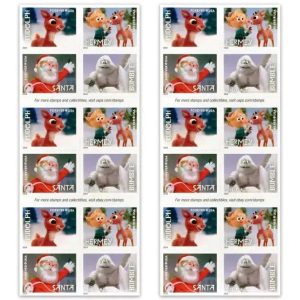 2014 Rudolph the Red-Nosed Reindeer Forever First Class Postage Stamps