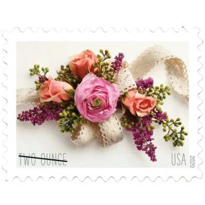 2020 Garden Corsage Two Ounce Forever First Class Postage Stamps